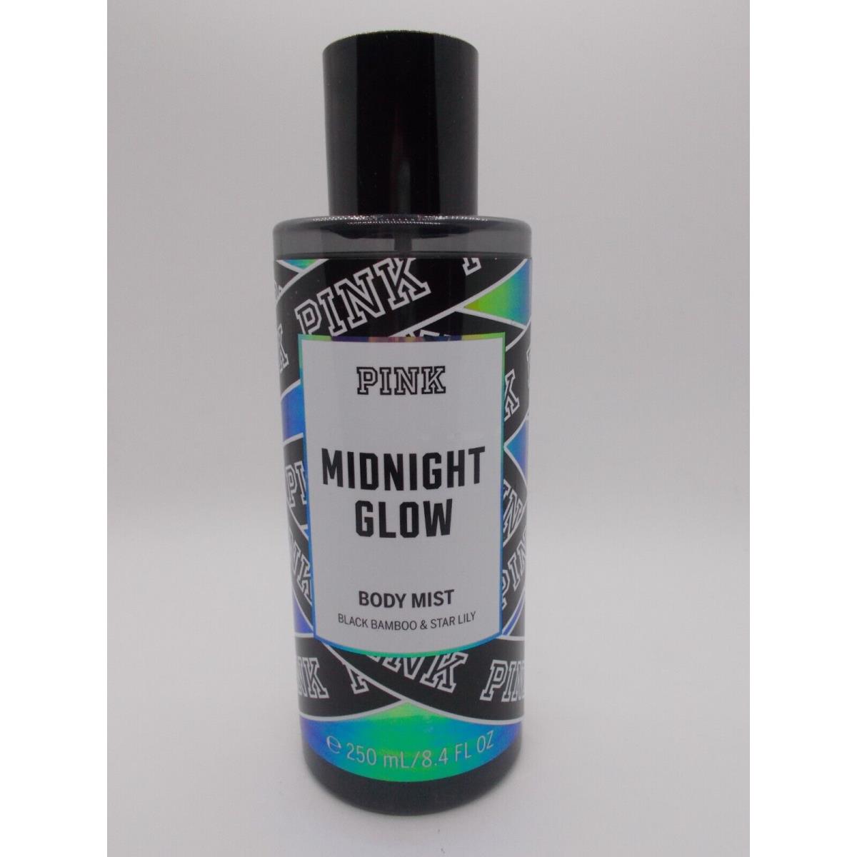 Victoria`s Secret Midnight Glow Body Mist Black Bamboo Star Lily