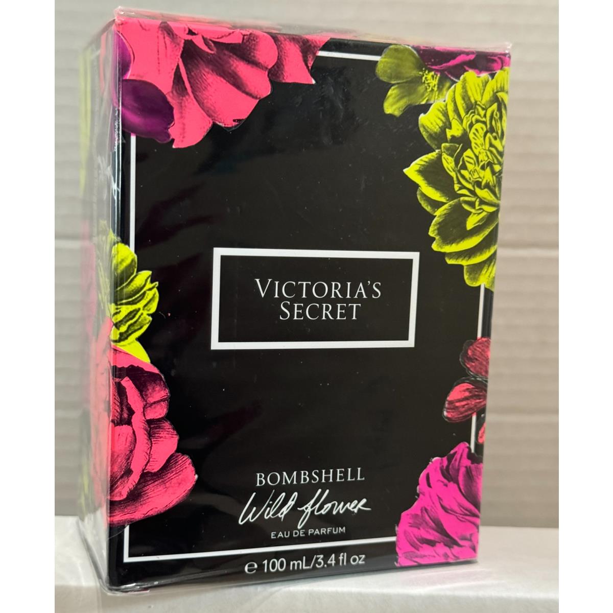 Victoria`s Secret Bombshell Wild Flower Perfume Eau De Parfum 3.4 fl oz