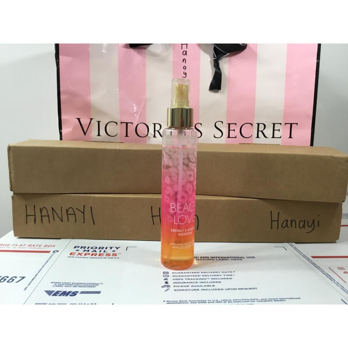 Victoria`s Secret Beach Love 2-IN-1 Hair Body Oil with Jojoba Oil - See Desc