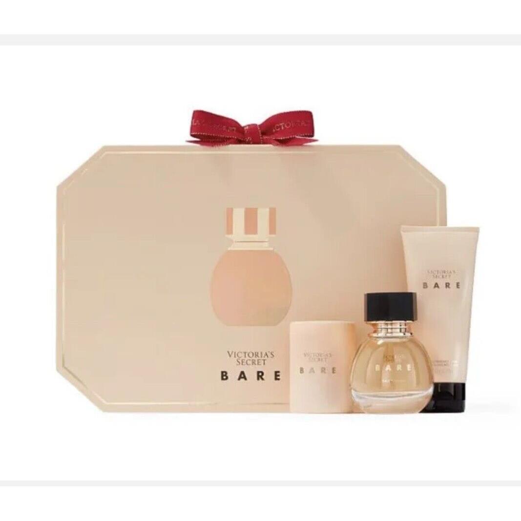 Victoria`s Secret Bare Perfume Luxe Fragrance Gift Set Holiday