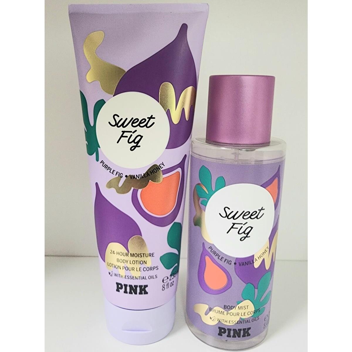 Victoria`s Secret Sweet Fig Mist Lotion Set