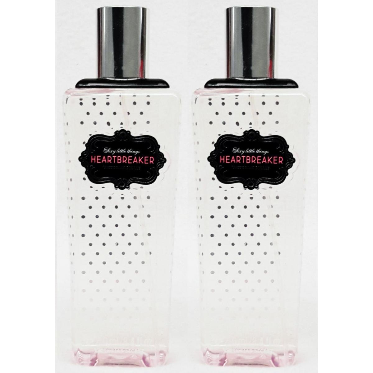 2 Victoria`s Secret Sexy Little Heartbreaker Fragrance Mist Body Spray 8.4 oz