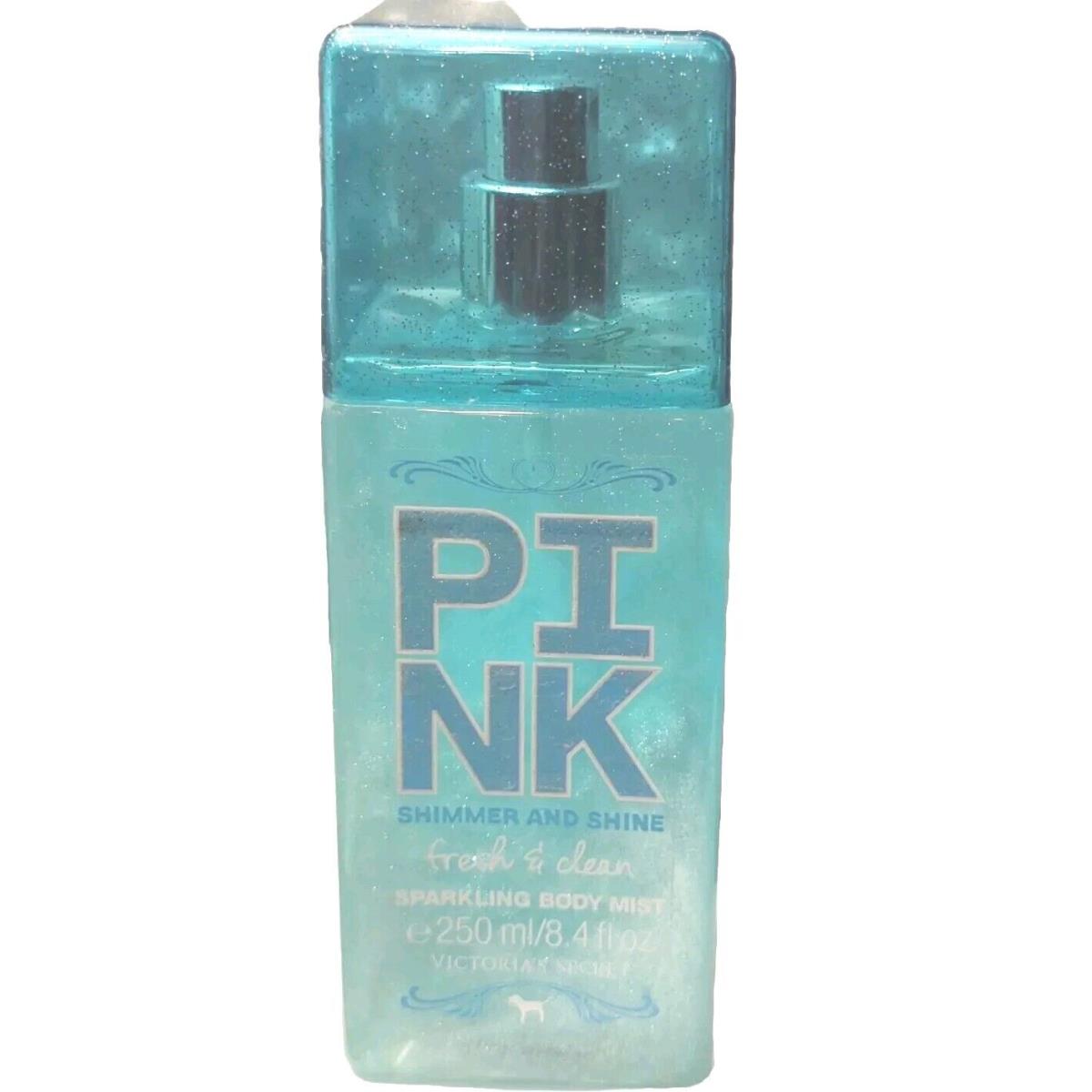 Victoria`s Secret Pink Shimmer Shine Fresh Clean Sparkling Body Mist 8.4oz