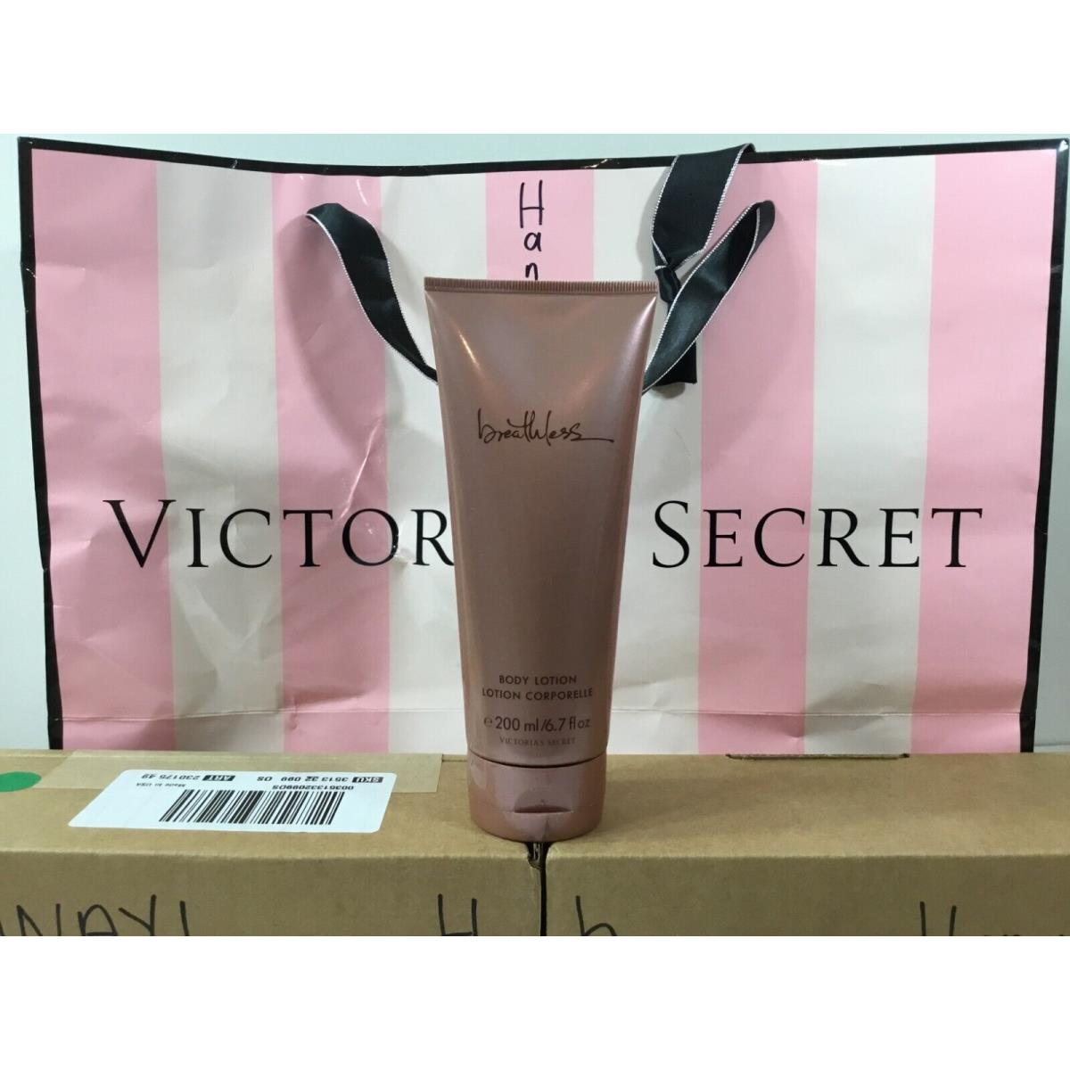 Victoria`s Secret Breathless Body Lotion Soft Tube 6.7 OZ / 200ML