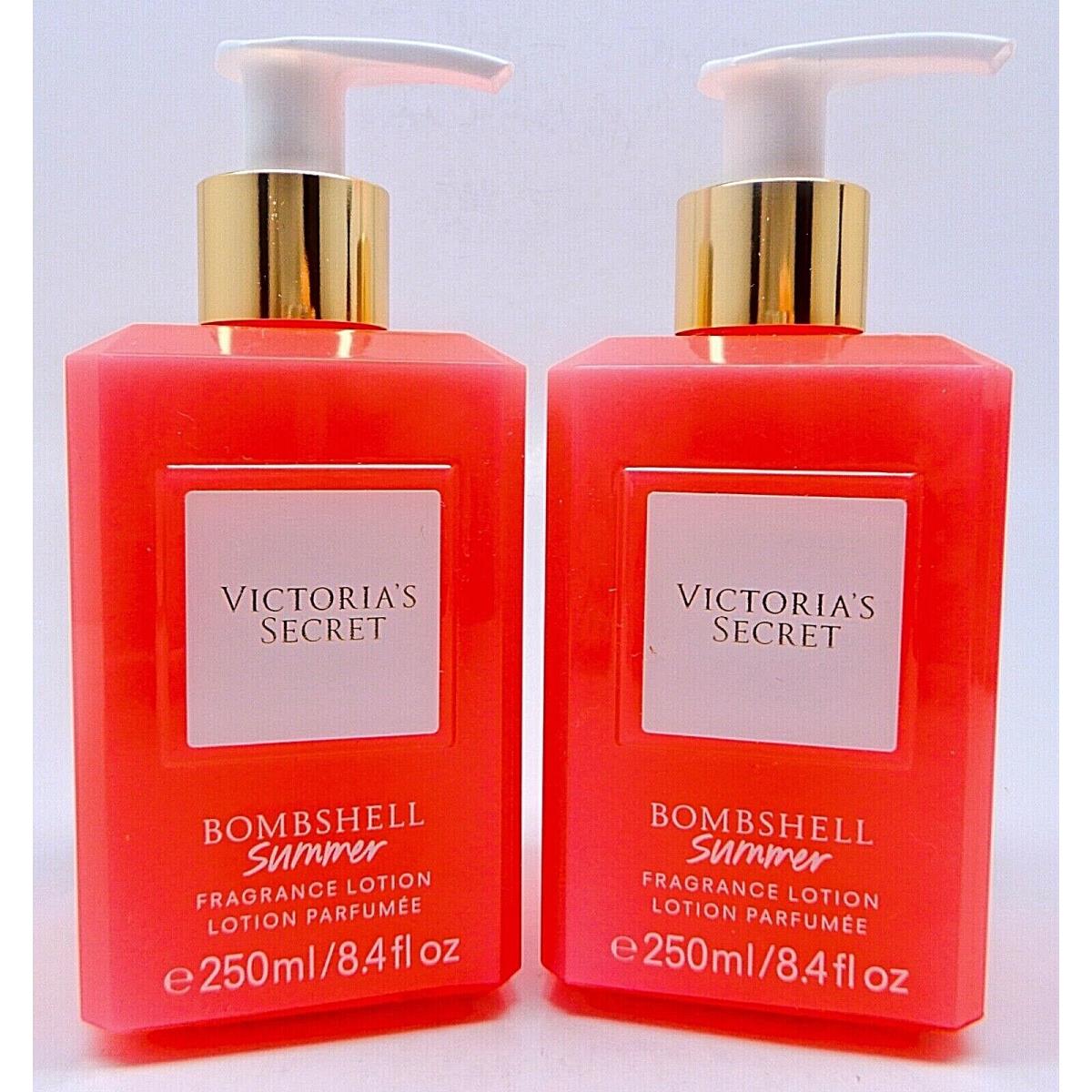 2 Victoria`s Secret Bombshell Summer Fine Fragrance Parfumee Lotion