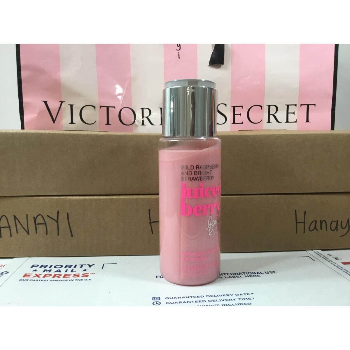 Victoria`s Secret Beauty Rush Juiced Berry Shower Gel Bubble Bath Shampoo 8.4 OZ