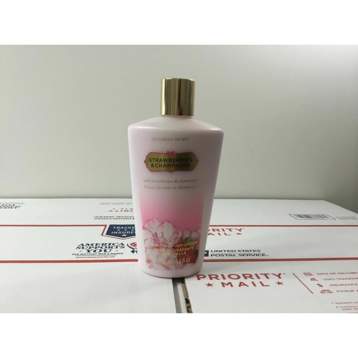 Victoria`s Secret Strawberries Champagne Body Lotion 8.4 OZ