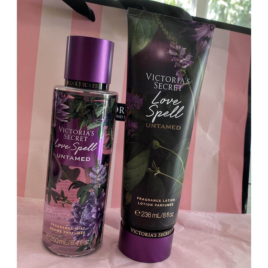 Victoria`s Secret Love Spell Untamed Collection Fragrance Set