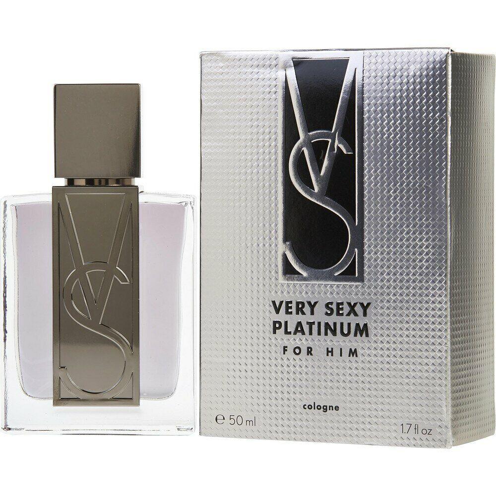 Victoria`s Secret Very Sexy Platinum For Him Cologne Spray 1.7 Oz./50ml