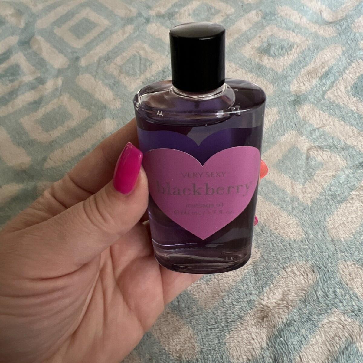 Victoria`s Secret Very Sexy Blackberry Massage Oil Rare