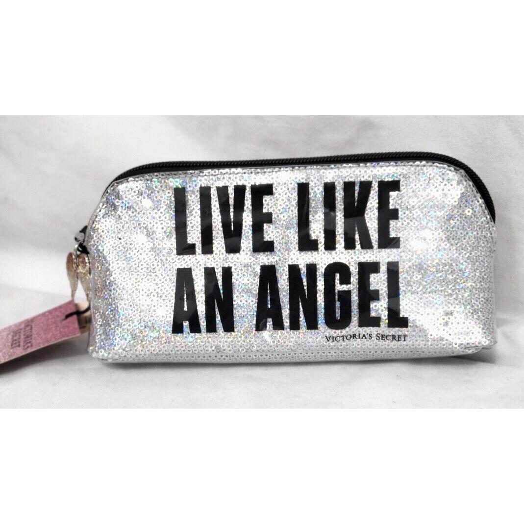 Victorias Secret Fashion Show Angel Bling Cosmetic Beauty Bag Travel Case