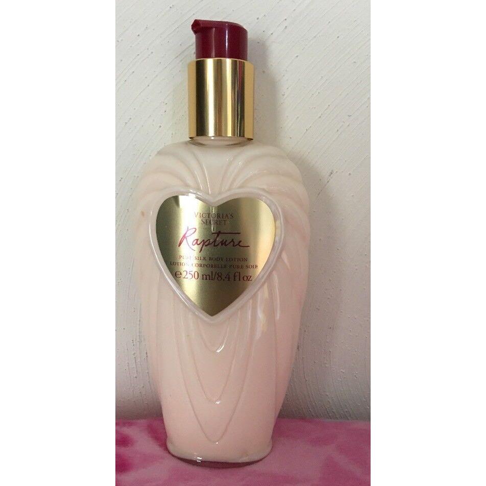 Victoria Secret Rapture Perfume Pure Silk Body Lotion Cream 8.4 Fl Oz-ne