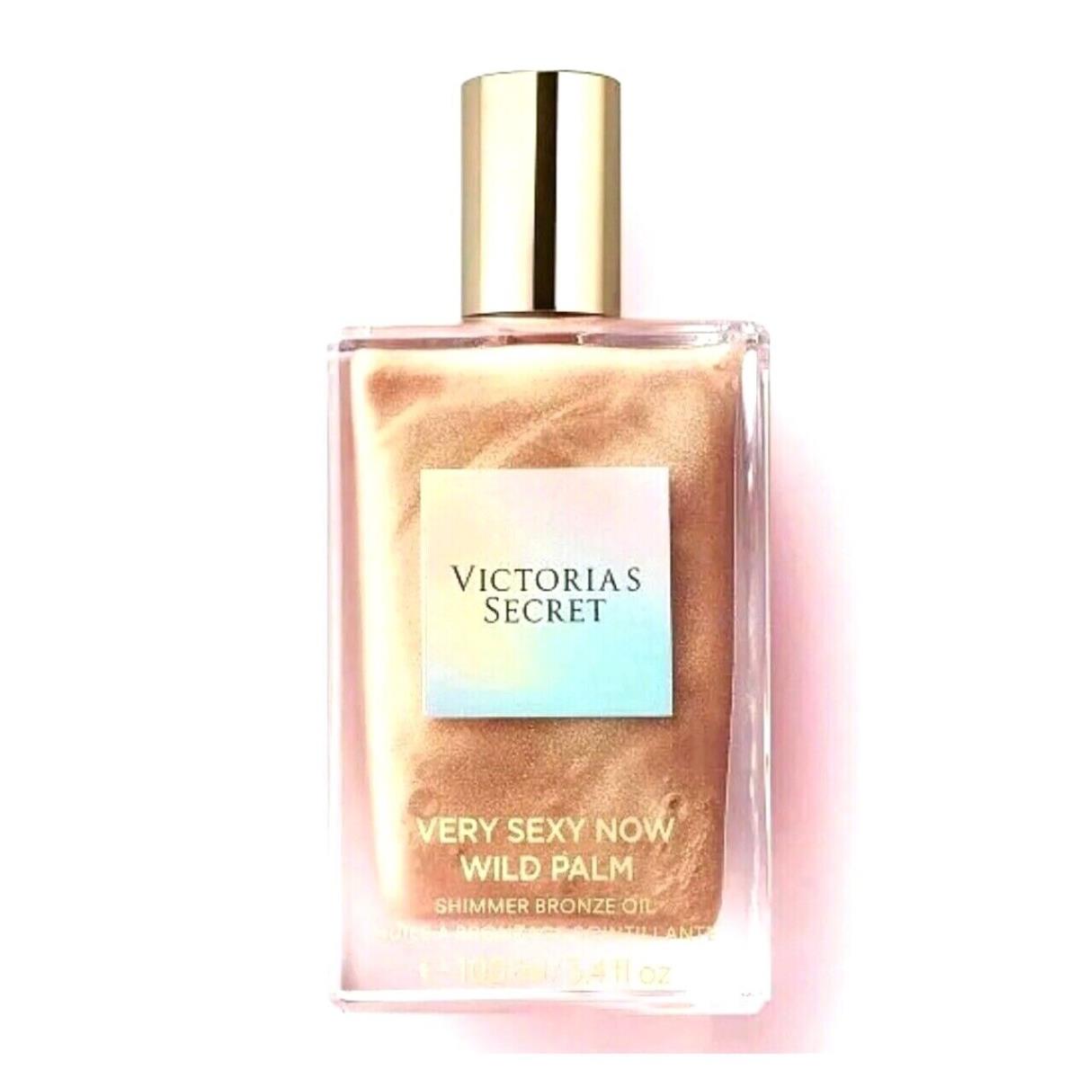 Victorias Secret Very Sexy Now Wild Palm Shimmer Bronzer Bronzing Oil 3.4 OZ