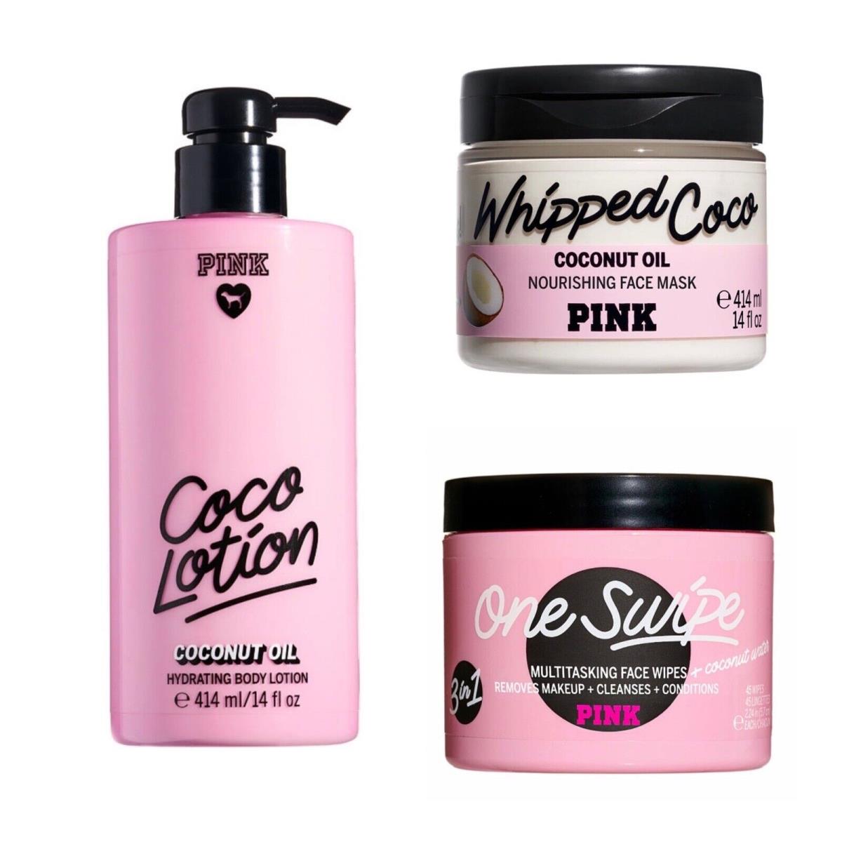 Victoria`s Secret Pink Hydrating Body Lotion / Face Mask / Face Wipes