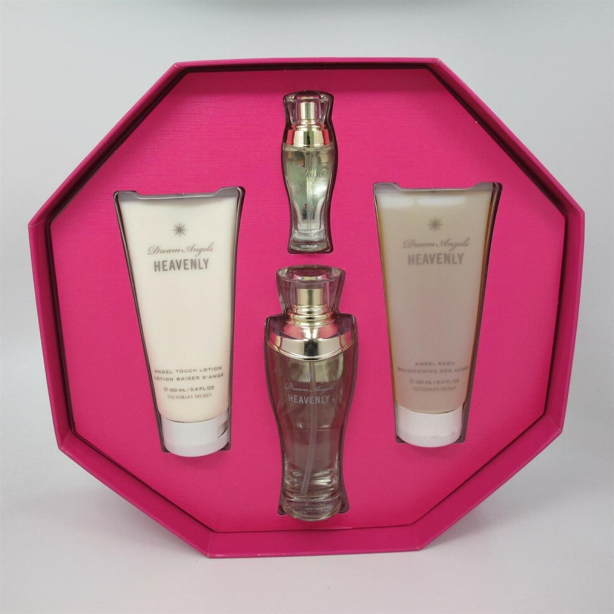 Dream Angels Heavenly by Victoria`s Secret Set: 2.5 oz Spray Mini Lotion Gel