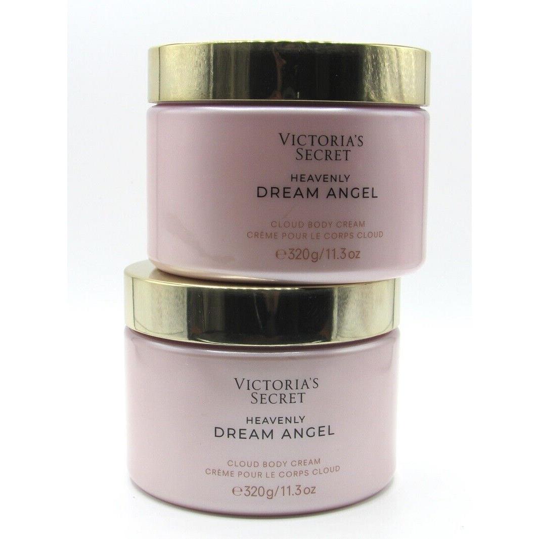 Victoria`s Secret Heavenly Dream Angel Cloud Body Cream 11.3 OZ Lot OF 2 Pcs