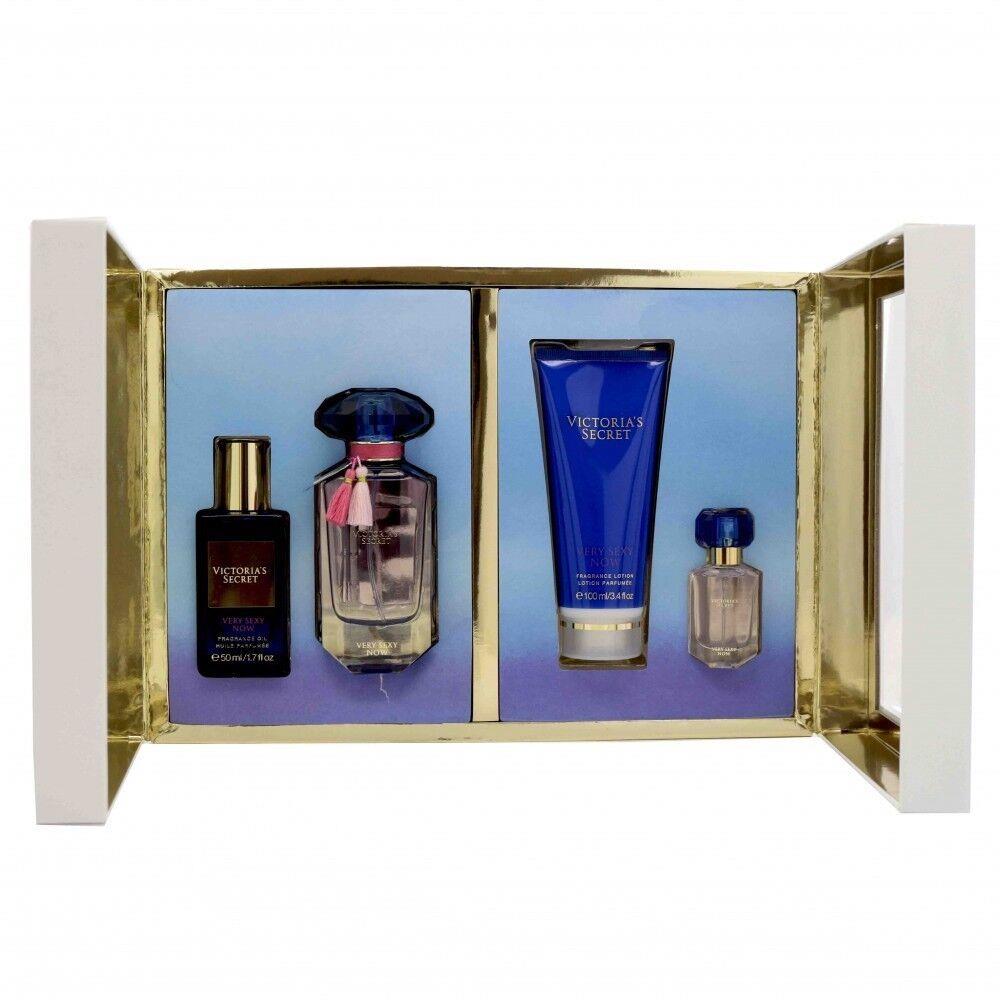 Victorias Secret Very Sexy Now Eau DE Parfum Lotion Oil Gift Set