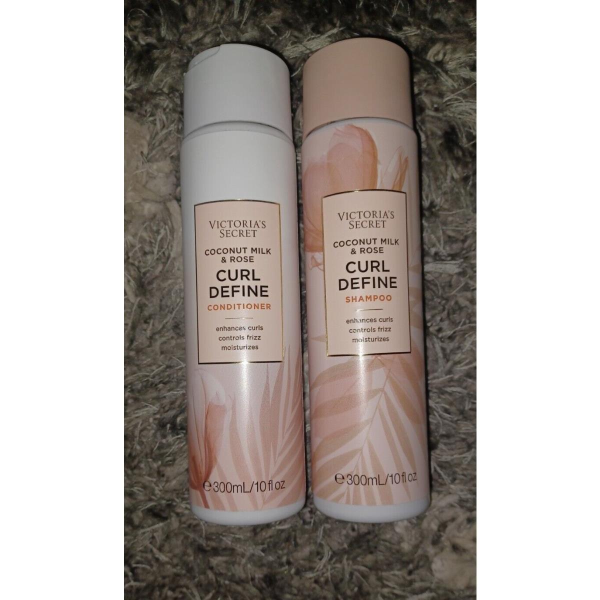 Victoria`s Secret Curl Define Coconut Milk Rose Shampoo Conditioner Set