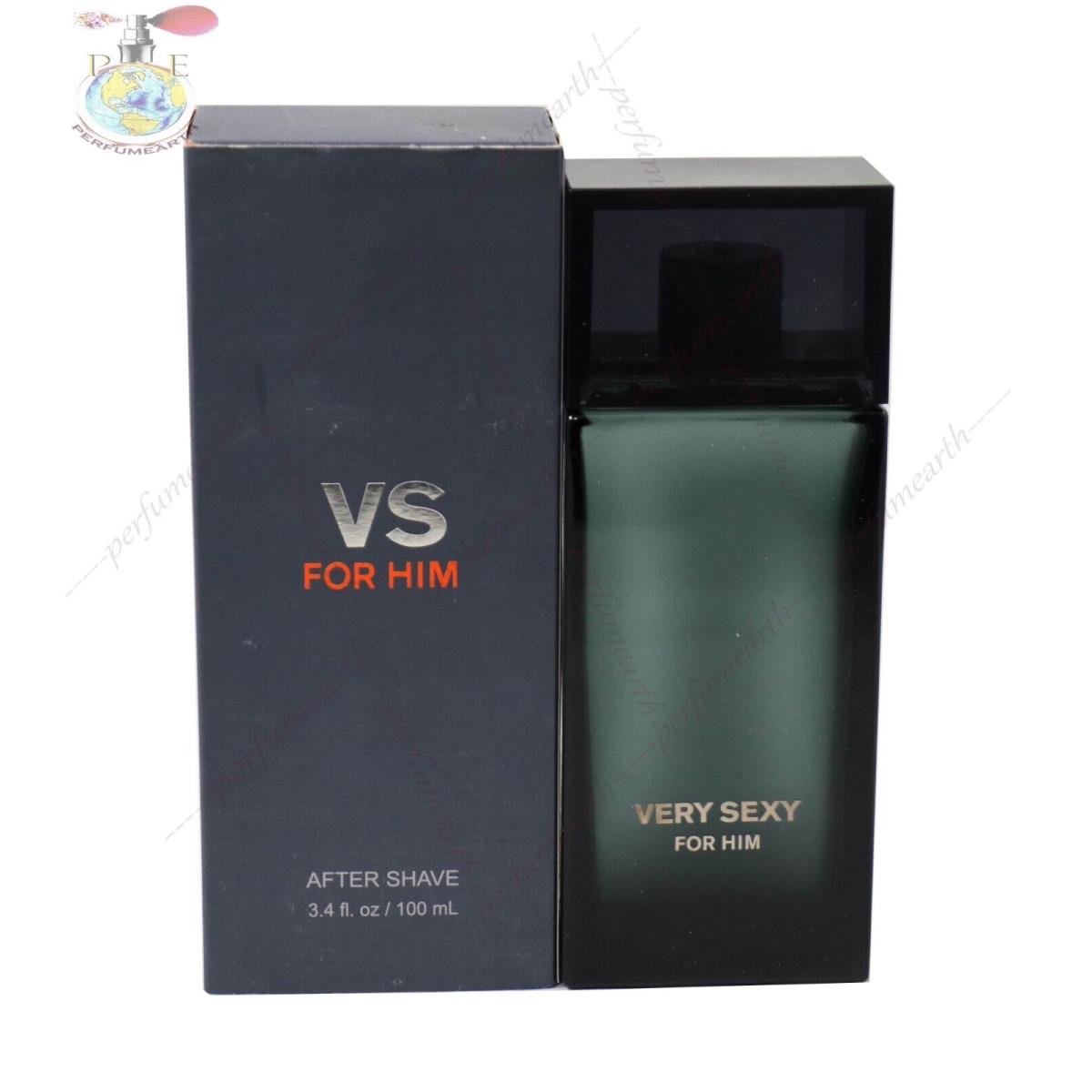 Victoria`s Secret Very Sexy For Him Aftershave Lotion 3.4/3.3 Oznew Damage Box