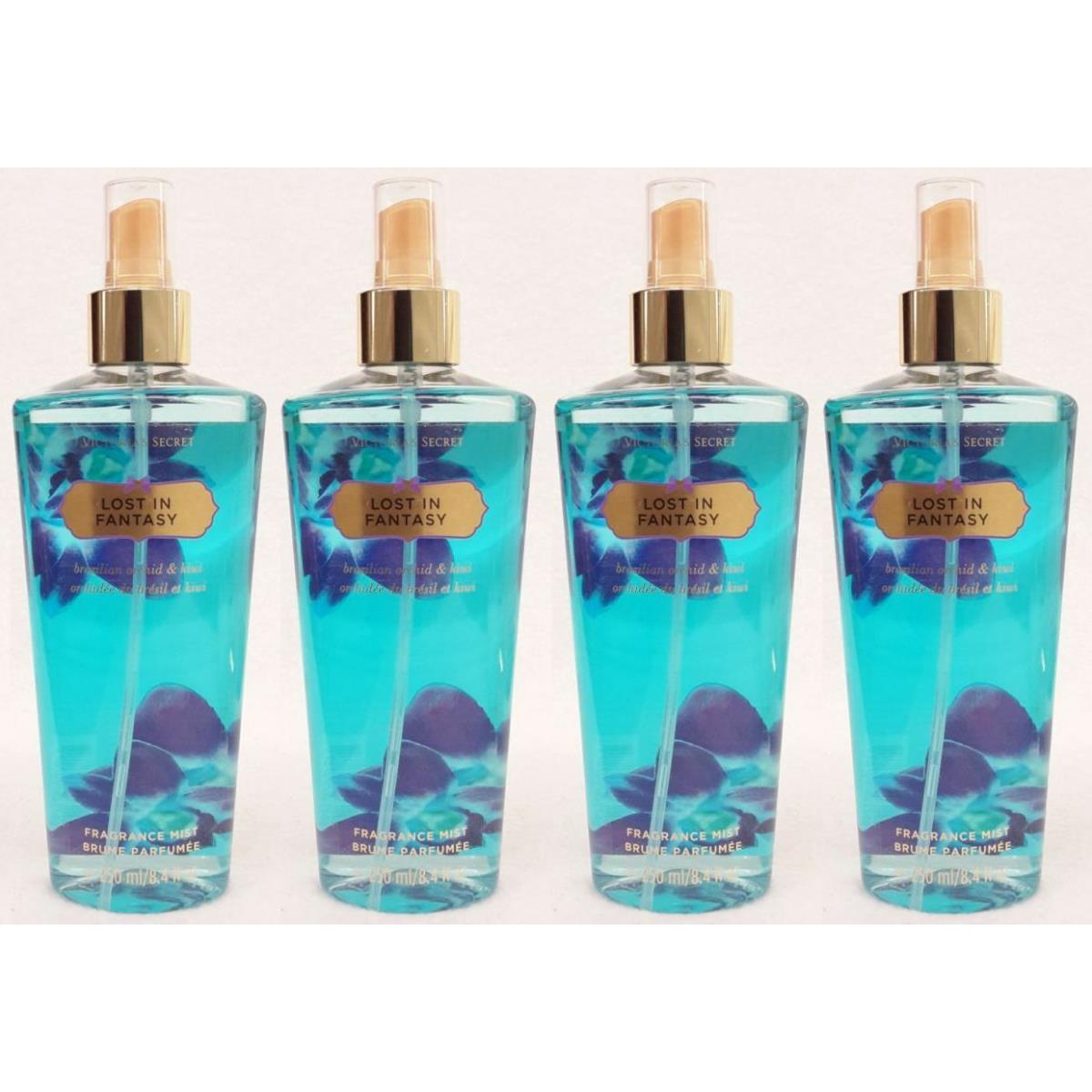 4 Victoria`s Secret Lost IN Fantasy Fragrance Body Mist 8.4 oz