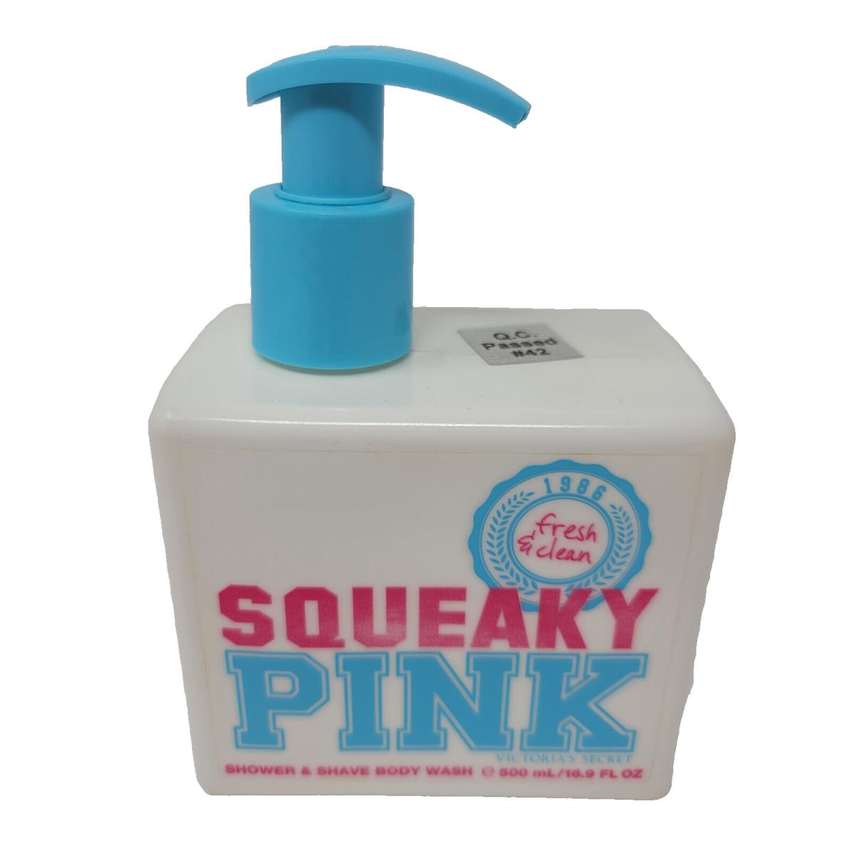 Victoria`s Secret Squeaky Pink Shower Shave Body Wash 16.9 oz