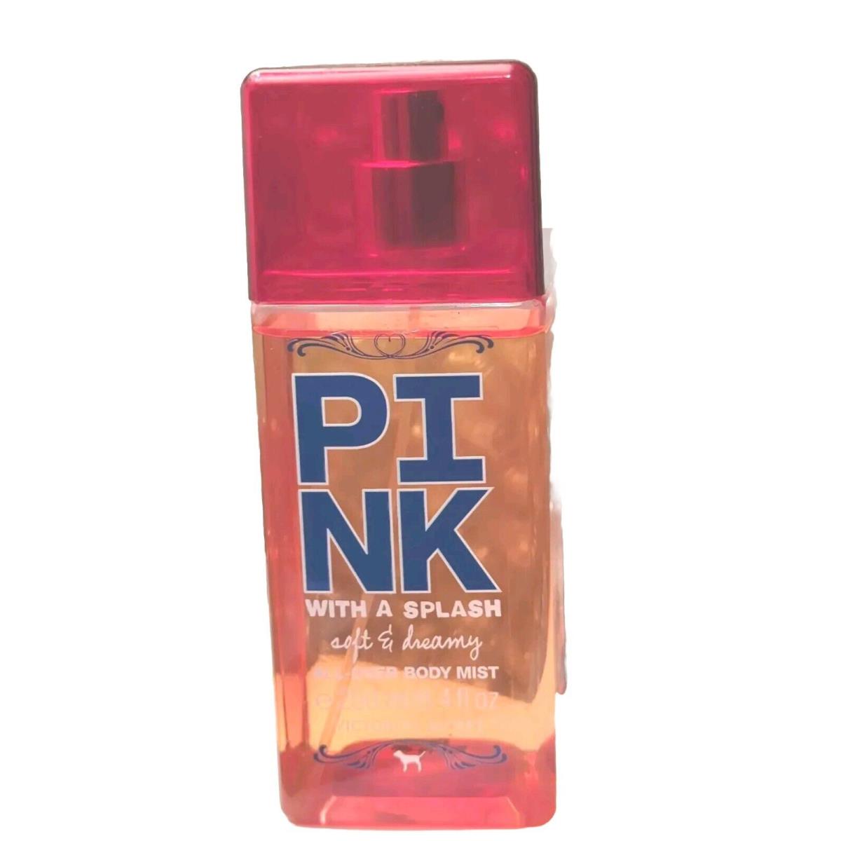 Victoria`s Secret Pink with a Splash Soft Dreamy All Over Body Mist 8.4oz Vhtf