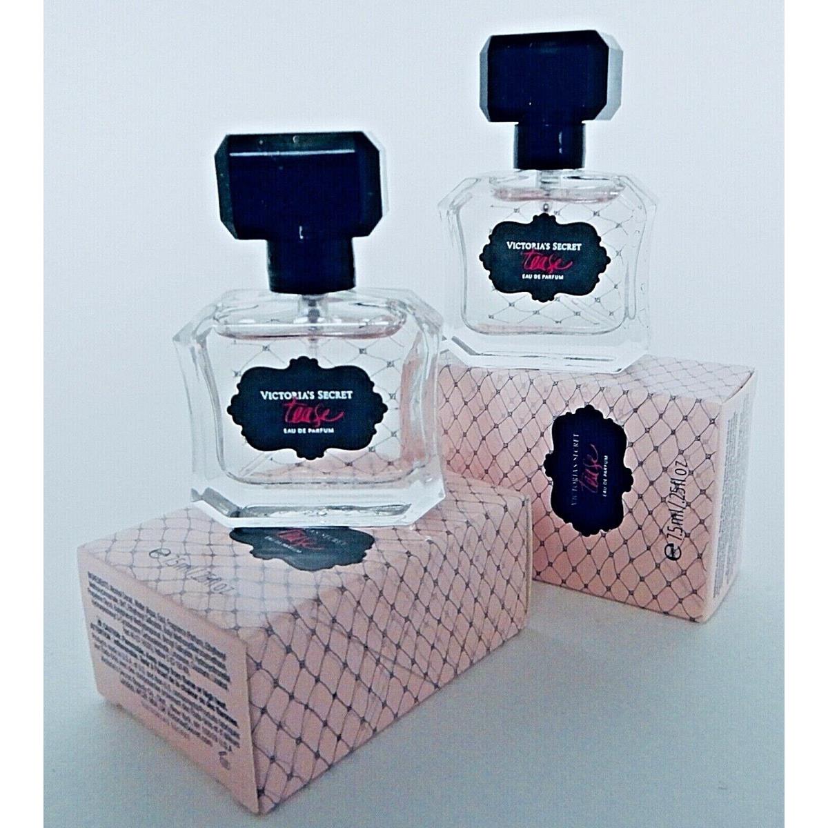 2 Victoria`s Secret Tease Eau DE Parfum .25oz /7.5ml