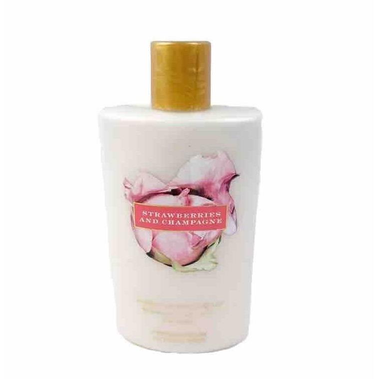 Victoria`s Secret Strawberries Champagne Hydrating Body Lotion 8.4oz Read