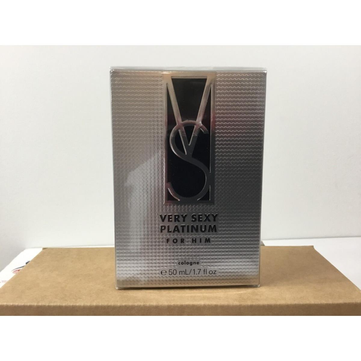 Victoria`s Secret Very Sexy Platinum For Him Cologne Spray 1.7 OZ 50ML