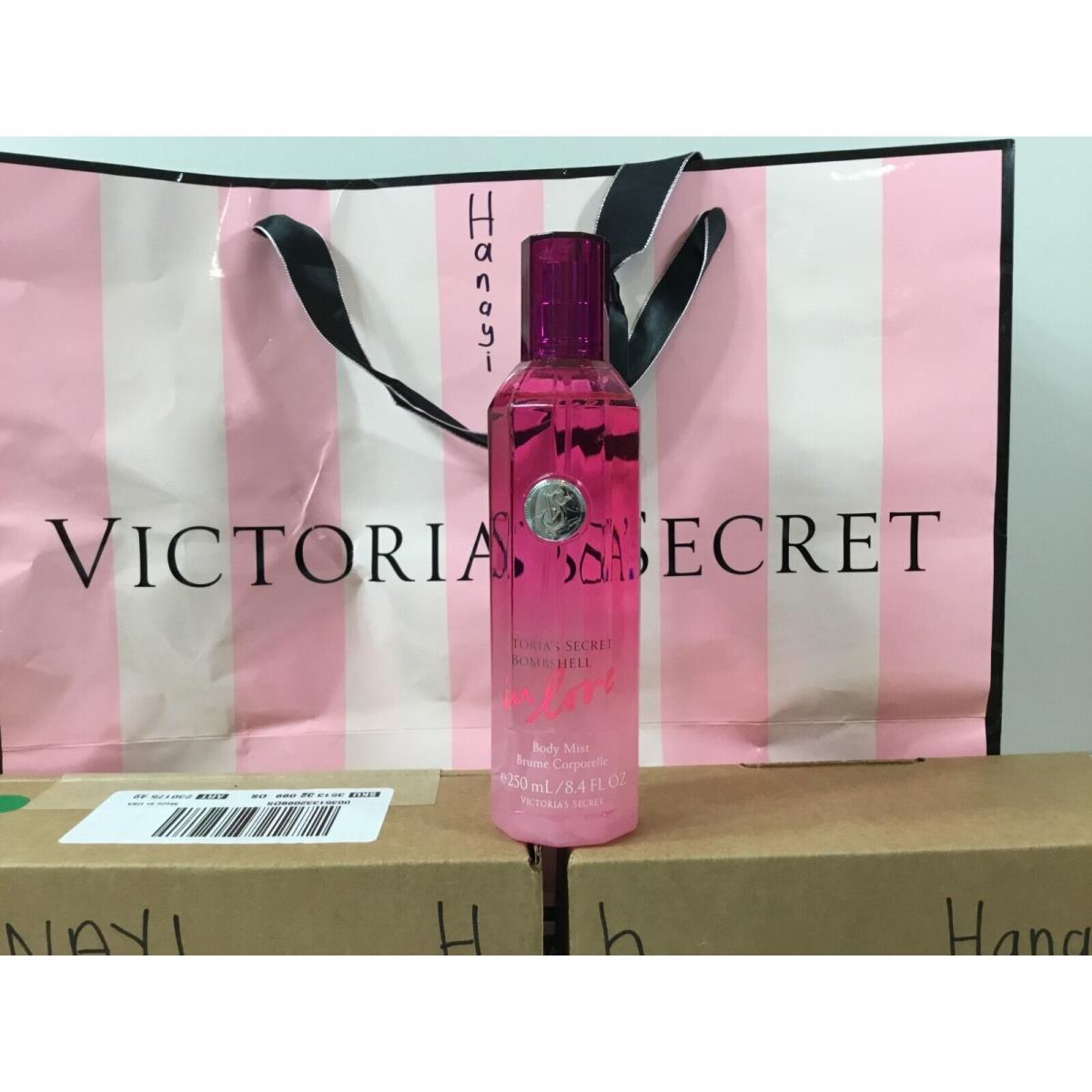 Victoria`s Secret Bombshell IN Love Body Mist Spray 8.4 OZ / 250 ML