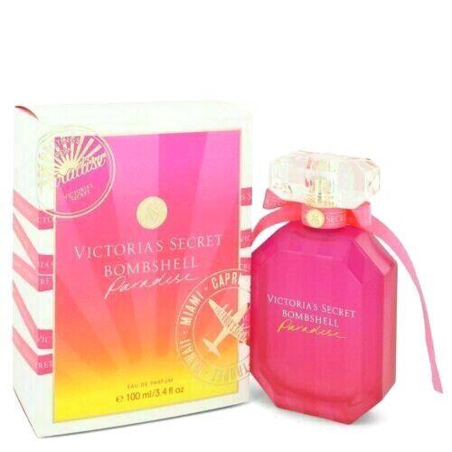 Victorias Secret Bombshell Paradise Parfum Grapefruit Lily Currant 3.4