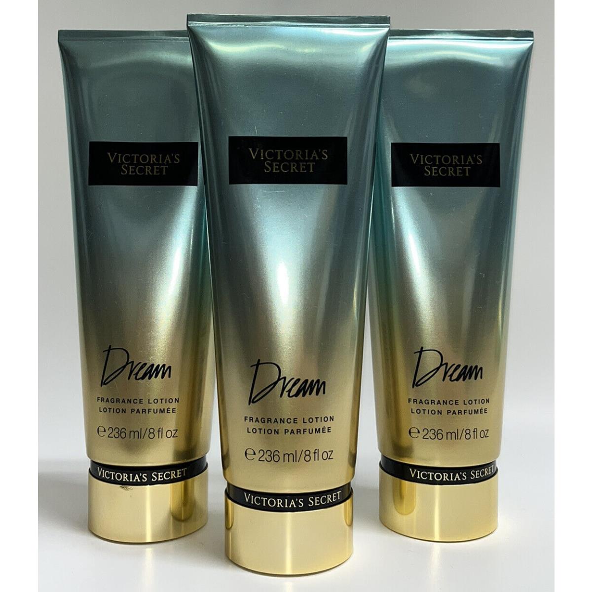 3 Dream Victoria`s Secret Fragrance Lotion 8 fl oz