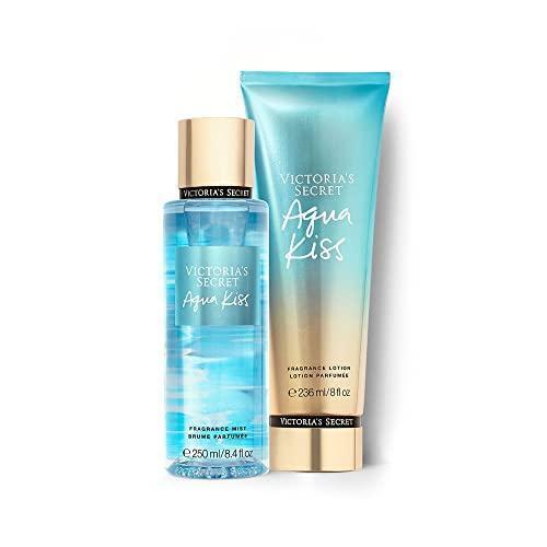 Victoria`s Secret Aqua Kiss Mist Lotion Set