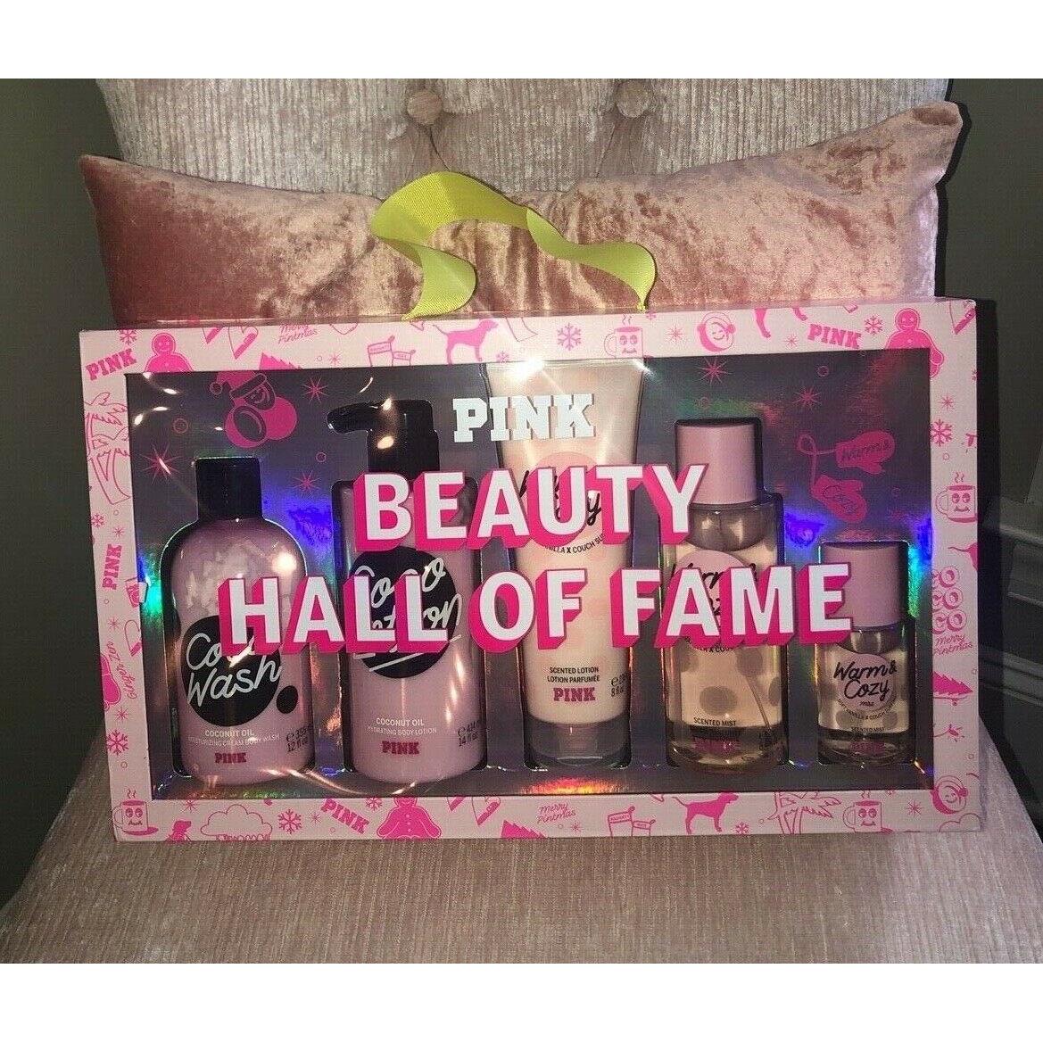 Victoria`s Secret Pink Beauty Hall of Fame Warm Cozy Coco Faves in Gift Box