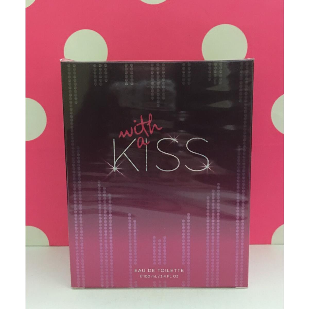 1 Victoria`s Secret with A Kiss Berries Kissed Eau De Toilette 3.4oz