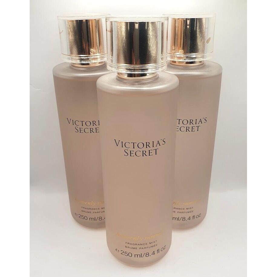 Victoria`s Secret Heavenly Summer Body Mist 8.4 FL OZ Set OF 3