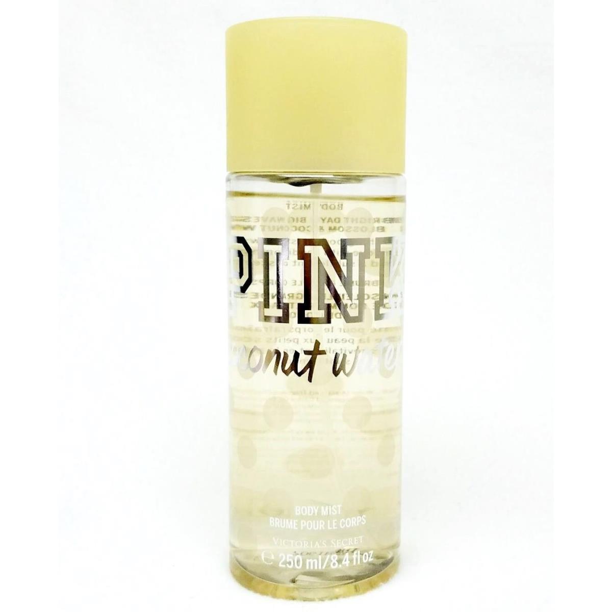 Victorias Secret Pink Coconut Waters Body Mist 8.4 oz