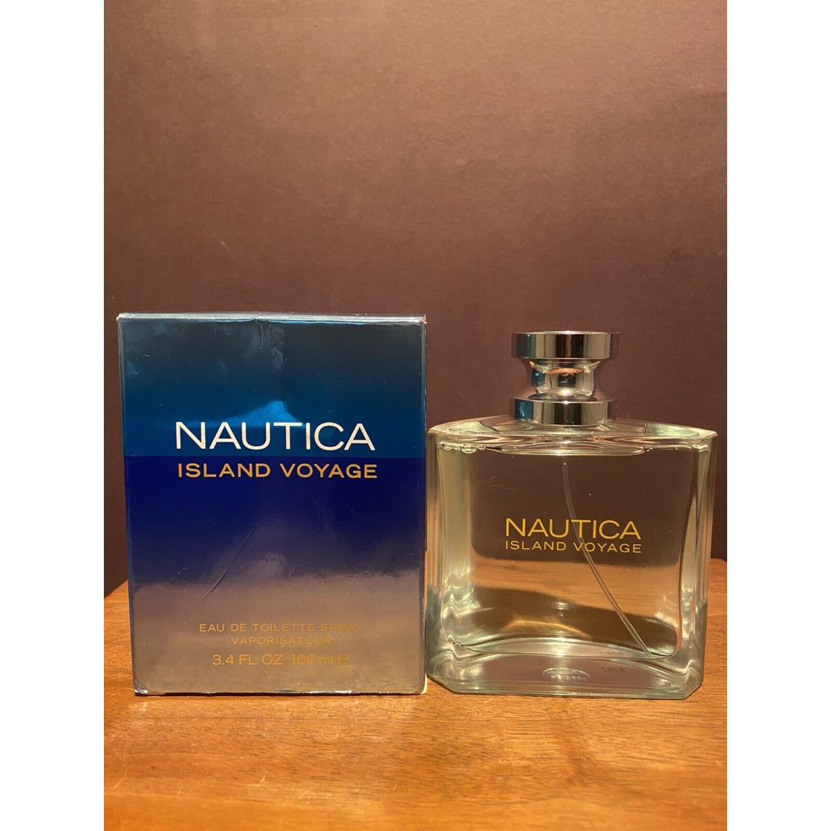 Island Voyage by Nautica 3.4 OZ / 100 ML Eau de Toilette Spray For Men Rare