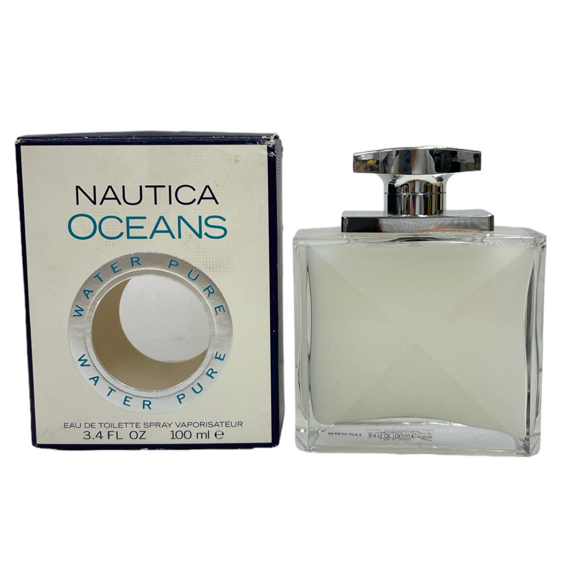 Nautica Oceans Water Pure Eau De Toilette Spray 3.4fl/100ml As Seen In Pics