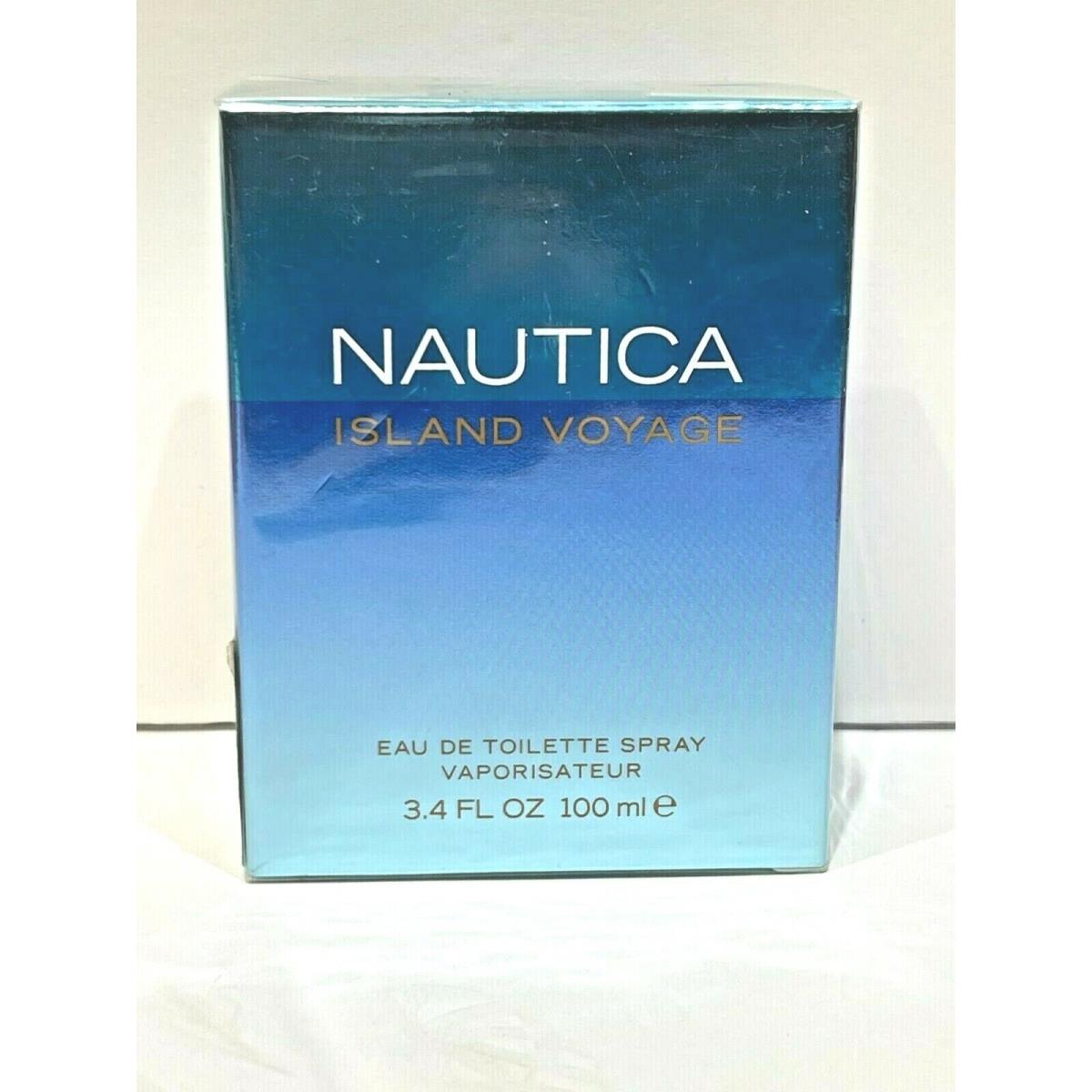 Nautica Island Voyage By Nautica Men Cologne Edt Spray 3.4 oz / 100 ml Seal