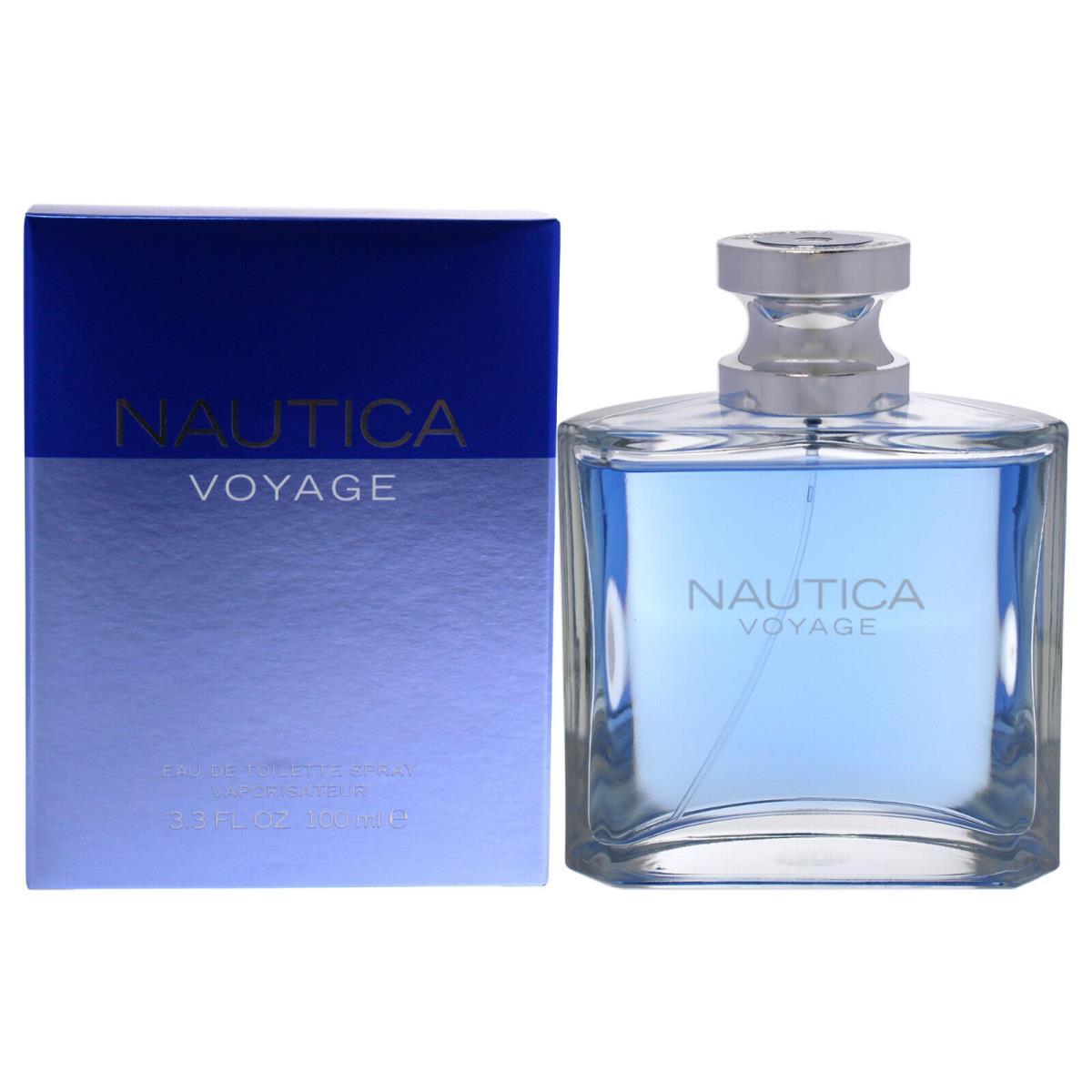 3 Pack Nautica Voyage by Nautica For Men - 3.4 oz Edt Spray