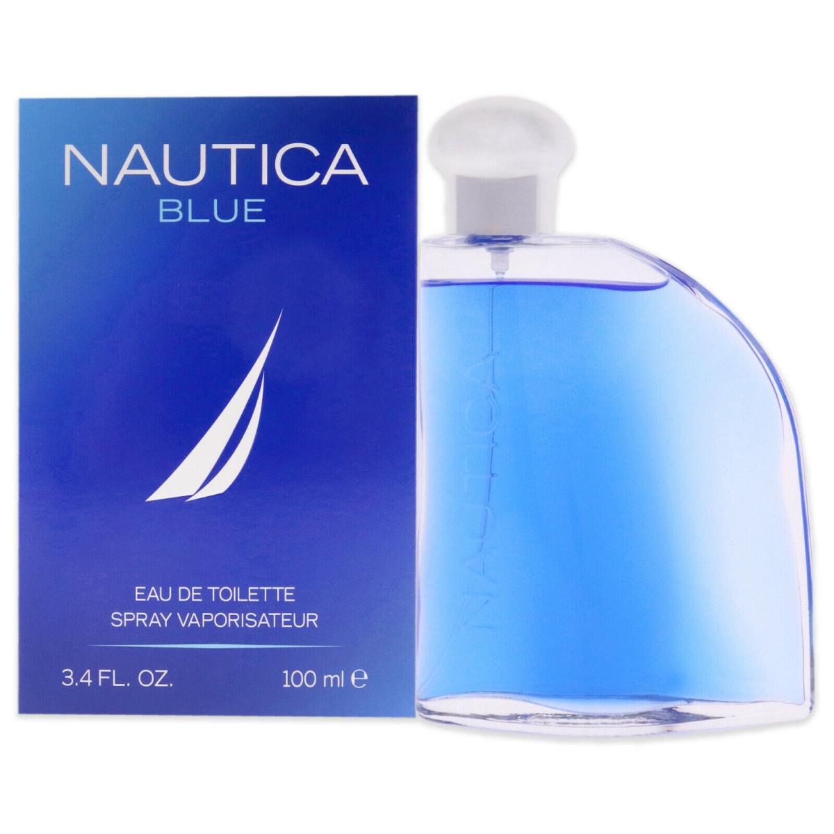 3 Pack Nautica Blue by Nautica For Men - 3.4 oz Edt Spray