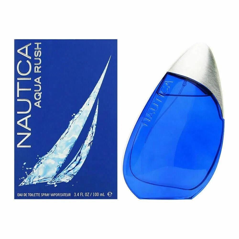 Nautica Aqua Rush For Men 3.4 oz Eau de Toilette Spray