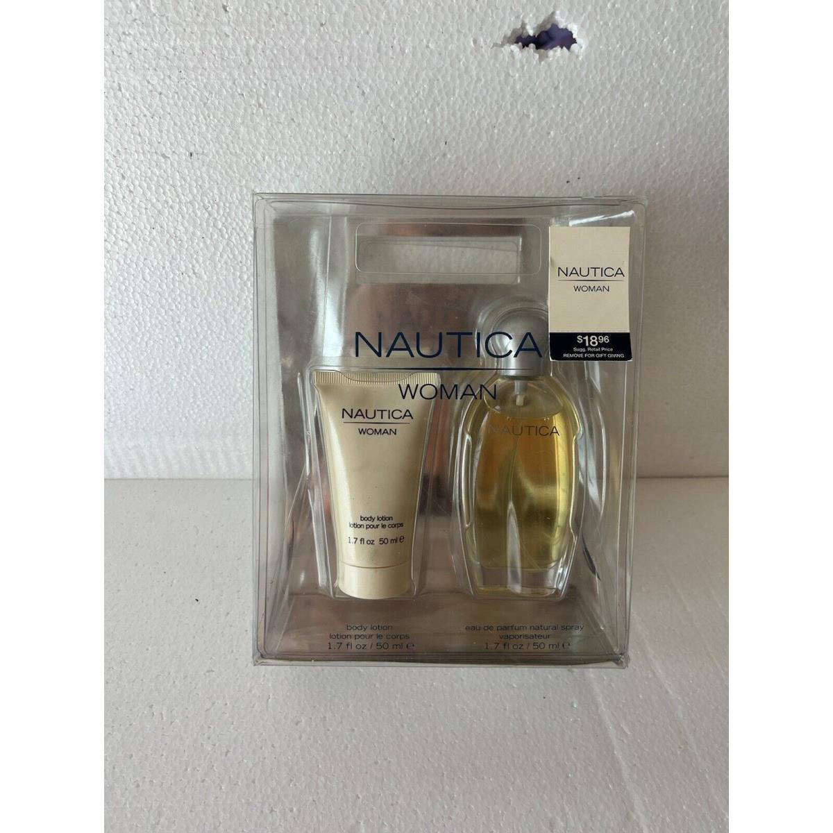 Women s Nautica Rare Gift Set Eau De Parfum and Body Lotion 1.7oz