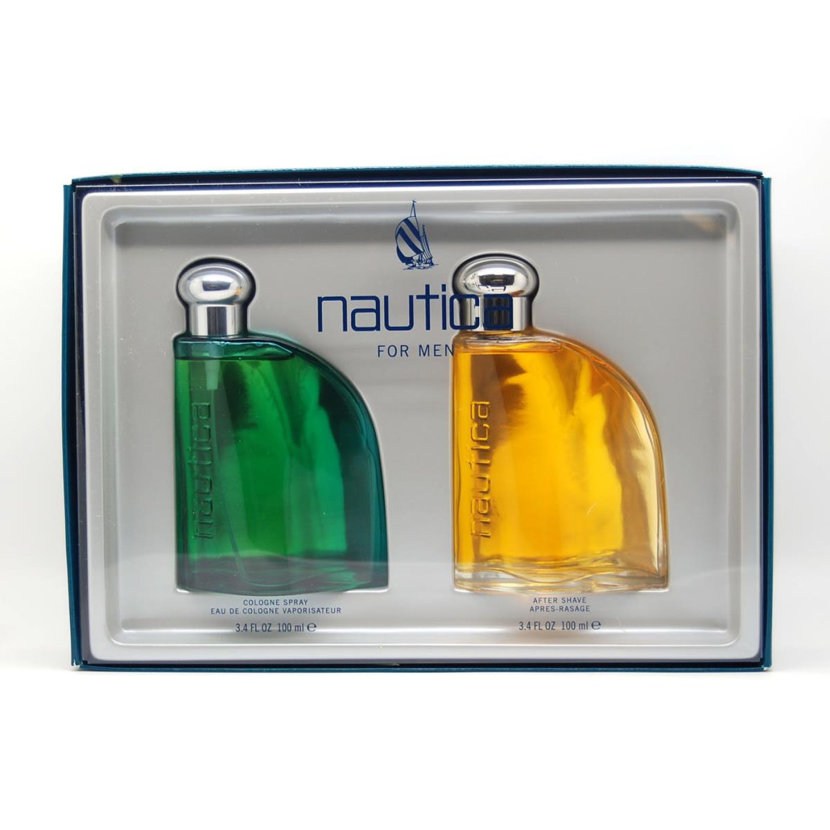 Nautica by Nautica Gift Set For Men 3.4 oz Cologne Spray + 3.4 oz After Shave