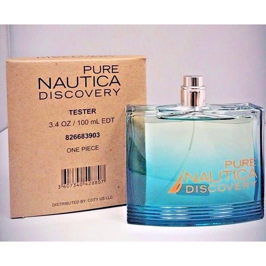 Pure Nautica Discovery BY Nautica 3.4/3.3 OZ Edt Spray For Men