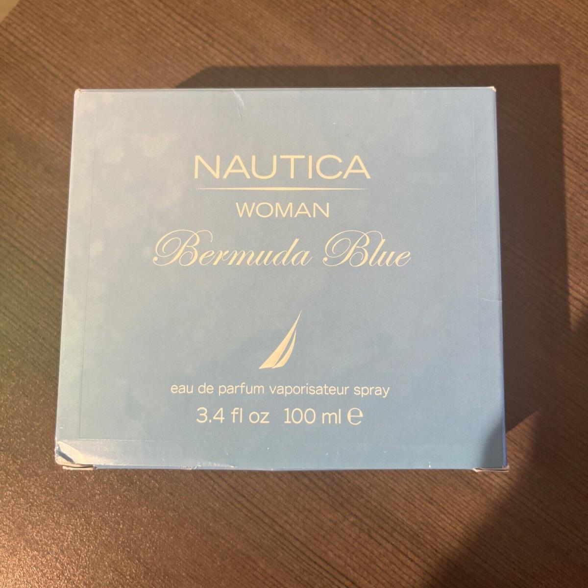 Nautica Woman Bermuda Blue Eau De Parfum Spray 3.4 FL OZ/100ML Rare Find