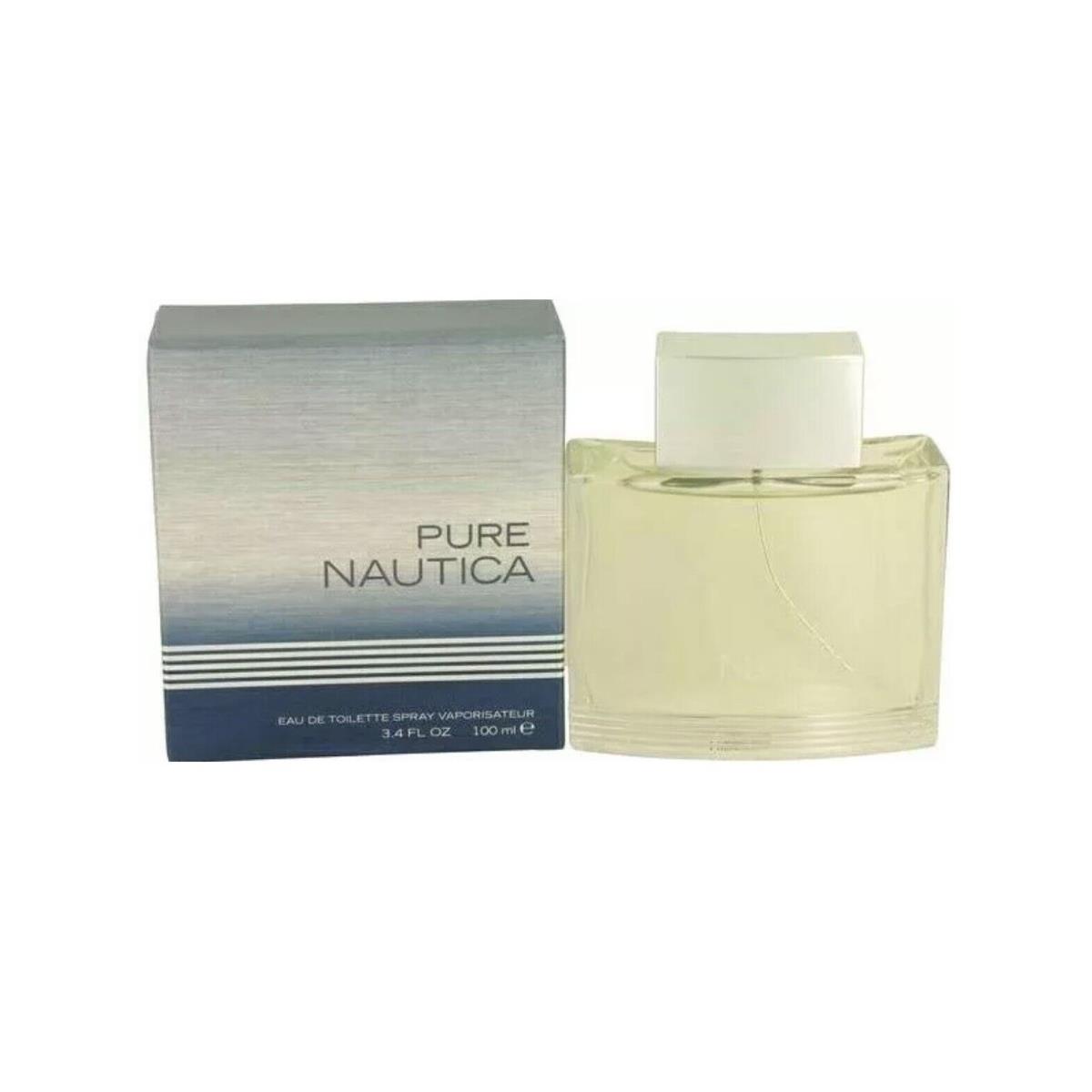 Pure Nautica 3.4oz. Edt Spray Men