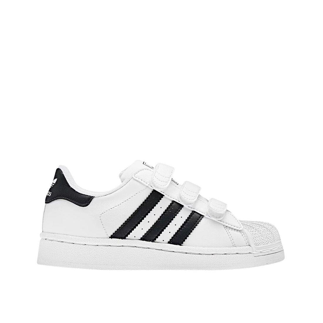 Adidas G61151 Superstar 2 CF C Wht/wht Little Kids 11.5k US / 11k UK /29 EU/6.9 - White