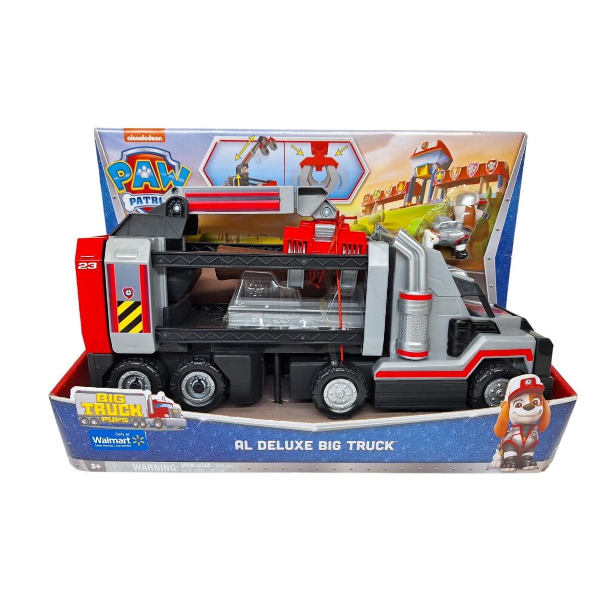 Paw Patrol Al s Deluxe Big Truck Toy with Moveable Claw Arm and Accessories
